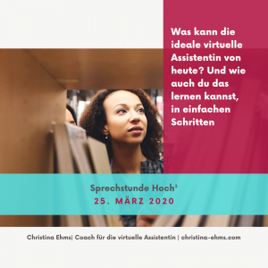 Read more about the article So beginnt die virtuelle Assistentin erfolgreich